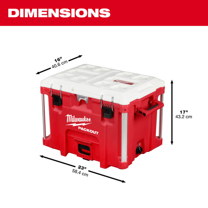 Milwaukee 48-22-8462 PACKOUT 40QT XL Cooler - 10