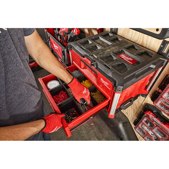 Milwaukee 48-22-8482 2-Piece 20" Vertical E-Track for Packout Racking Shelves - 8