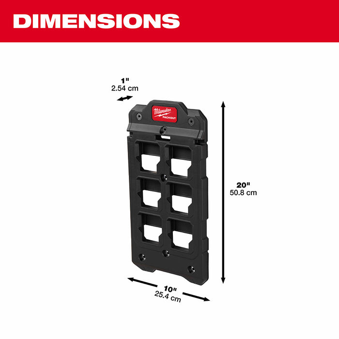 Milwaukee 48-22-8486 PACKOUT Shop Storage Compact Mounting Plate - 3