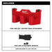 Milwaukee 48-22-8604 PACKOUT Tool Box M12 Battery Rack Attachment - 3
