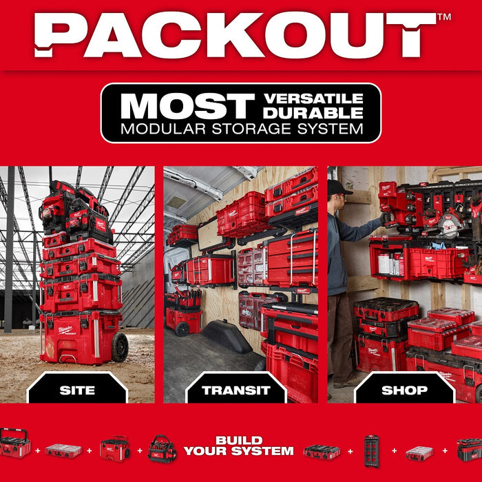 Milwaukee 48-22-8605 PACKOUT Tool Box Tray Attachment - 9