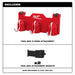 Milwaukee 48-22-8606 PACKOUT Tool Box 3-Hook Attachment - 3