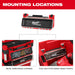 Milwaukee 48-22-8611 PACKOUT Tool Box Magnetic Bin Attachment with Clear Lid - 5