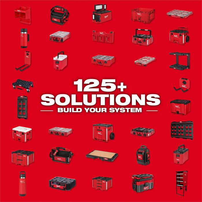 Milwaukee 48-22-8611 PACKOUT Tool Box Magnetic Bin Attachment with Clear Lid - 9