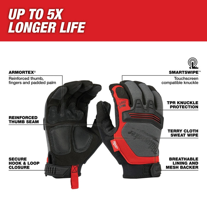 Milwaukee 48-22-8731 Demolition Gloves, Medium - 2