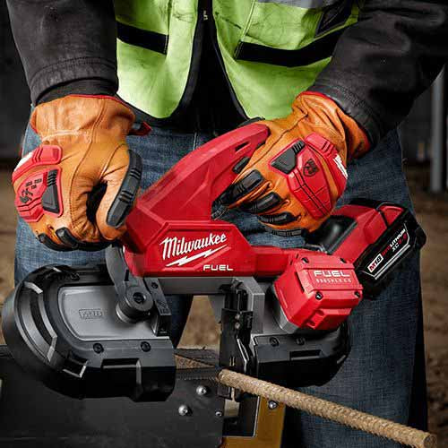 Milwaukee  48-22-8772 Impact Cut Level 3 Goatskin Leather Gloves - L - 8