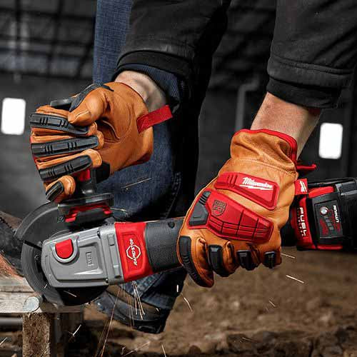 Milwaukee  48-22-8773 Impact Cut Level 3 Goatskin Leather Gloves - XL - 6