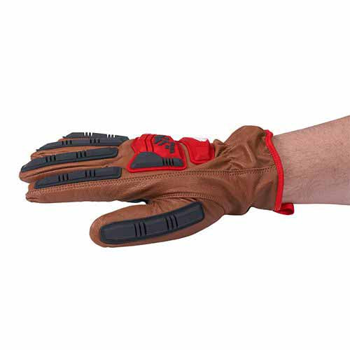 Milwaukee  48-22-8774 Impact Cut Level 3 Goatskin Leather Gloves - XXL - 4