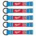 Milwaukee 48-22-8870 5 Piece 2lb Nylon Web Metal D-Ring Web Attachment Set - 2
