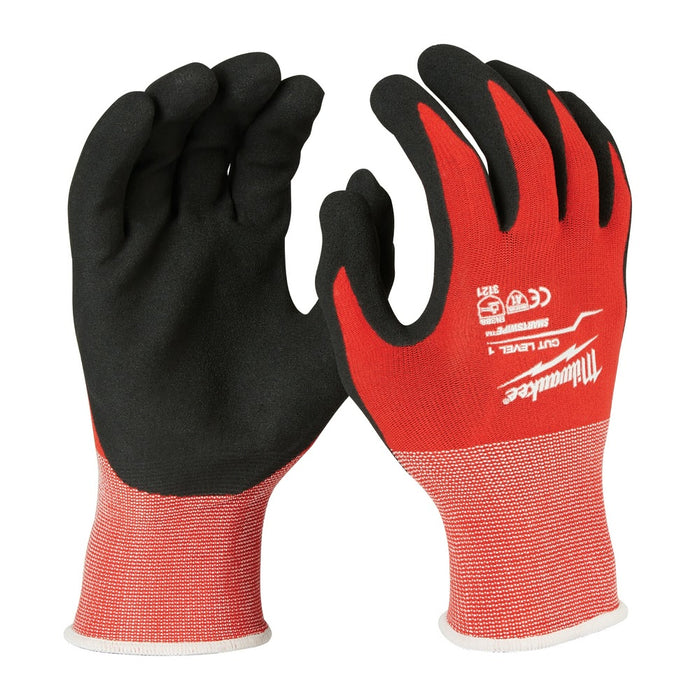 Milwaukee 48-22-8900B 12PK Cut 1 Dipped Gloves – S [A1]