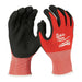 Milwaukee  48-22-8902 Dipped Gloves - L