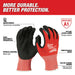 Milwaukee 48-22-8902B 12PK Cut 1 Dipped Gloves – L [A1] - 2