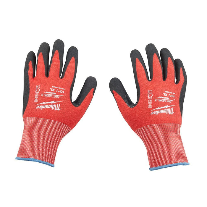 Milwaukee 48-22-8926B Cut Level 2 Nitrile Dipped Gloves - Medium - Bulk 12PK - 2