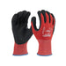 Milwaukee 48-22-8927B Cut Level 2 Nitrile Dipped Gloves - Large - Bulk 12PK