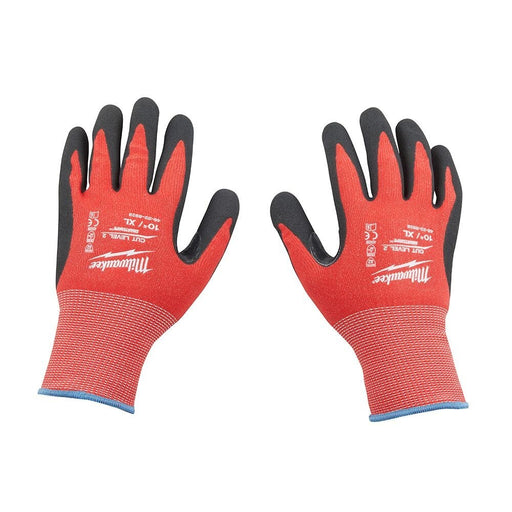Milwaukee 48-22-8929B Cut Level 2 Nitrile Dipped Gloves - 2XL - Bulk 12PK - 2