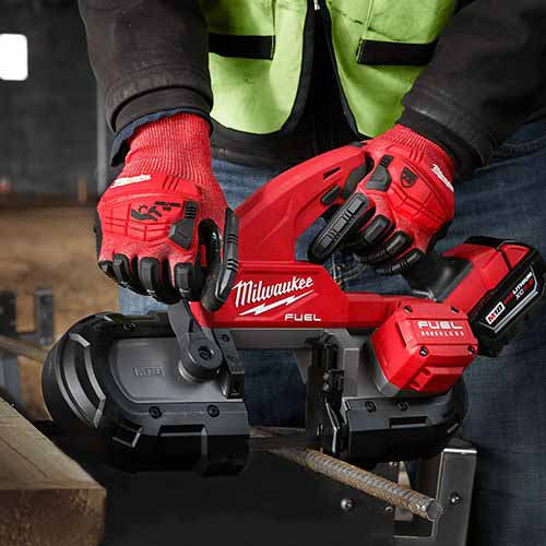 Milwaukee  48-22-8971 Impact Cut Level 3 Nitrile Gloves - M - 5