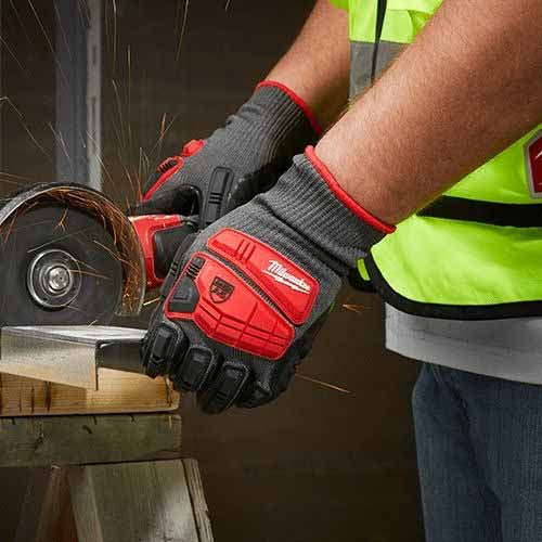 Milwaukee  48-22-8982 Impact Cut Level 5 Nitrile Gloves - L - 3