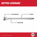 Milwaukee 48-22-9011 1/2" Drive Breaker Bar (15") - 2