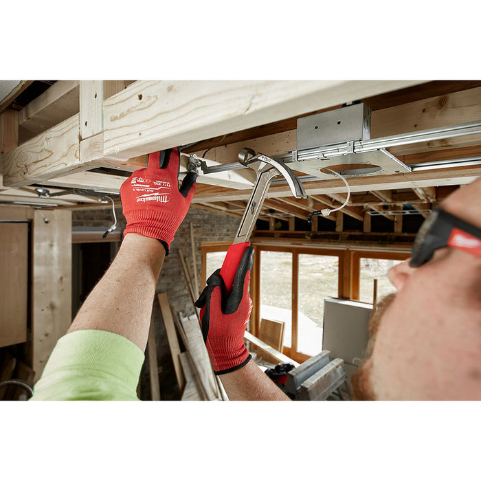 Milwaukee 48-22-9018 16oz Smooth Face Hybrid Claw Hammer - 12