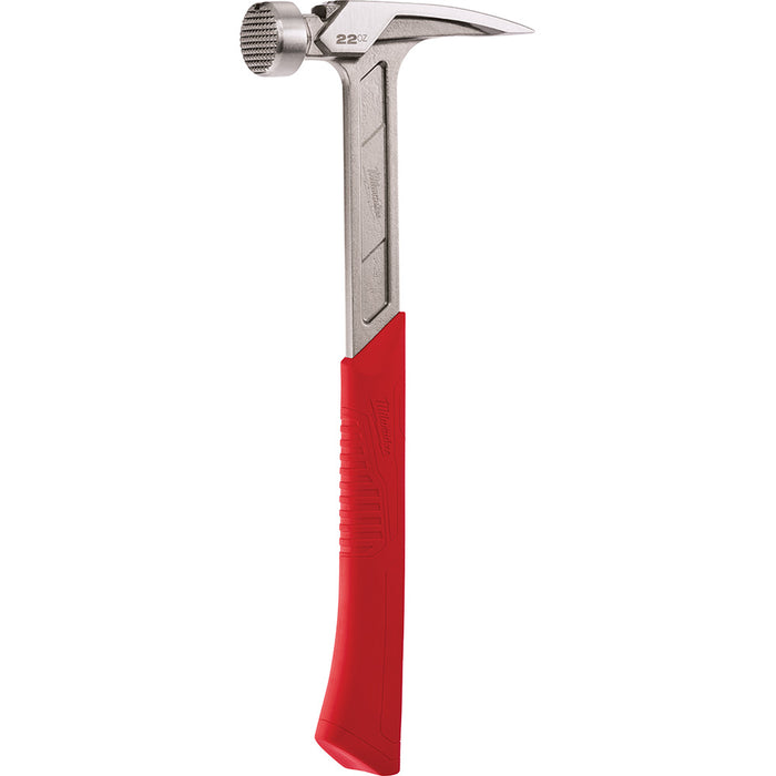 Milwaukee 48-22-9022 22oz Milled Face Framing Hammer - 4