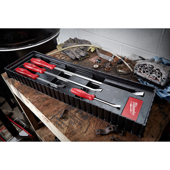 Milwaukee 48-22-9214 4 Piece Pry Bar Set - 9