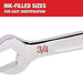 Milwaukee 48-22-9411 11pc SAE Combination Wrench Set - 10