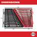 Milwaukee 48-22-9416 15 Piece Ratcheting Combination Wrench Set - SAE - 4