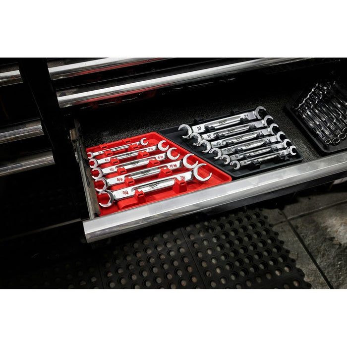Milwaukee 48-22-9471 6pc Double End Flare Nut Wrench Set - Metric - 8
