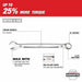 Milwaukee 48-22-9485 30pc Metric & SAE Combination Wrench Set with PACKOUT Organizer - 4