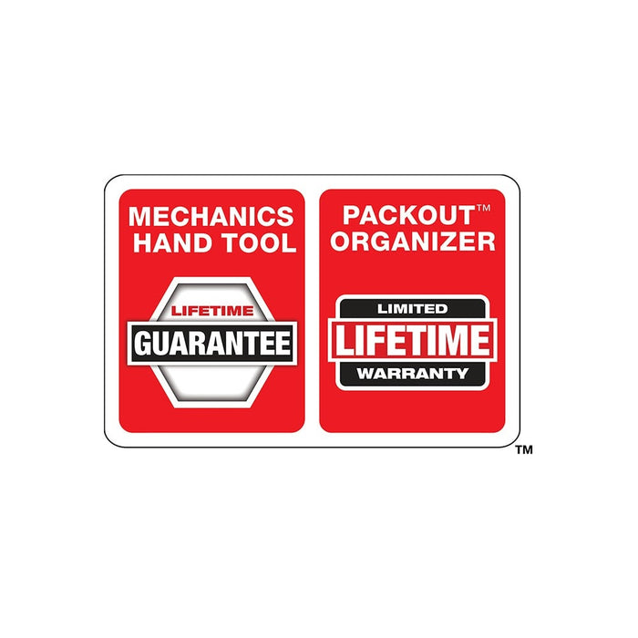 Milwaukee  48-22-9486 1/4" & 3/8”  106pc Ratchet and Socket Set in PACKOUT - SAE & Metric - 14
