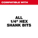 Milwaukee 48-28-1000 3" x 1/4" All Hex Extension - 2