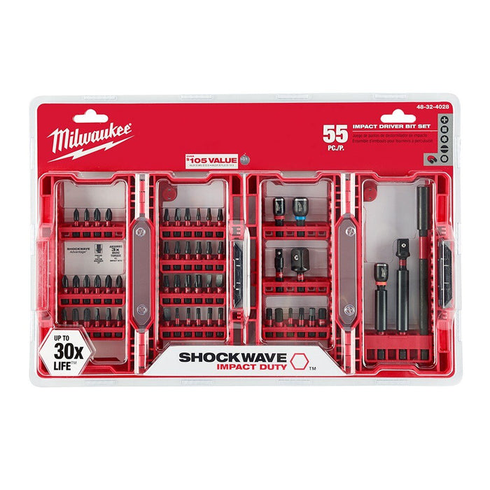 Milwaukee  48-32-4028 Shockwave Impact Duty Driver Bit Set (55-Piece) - 2