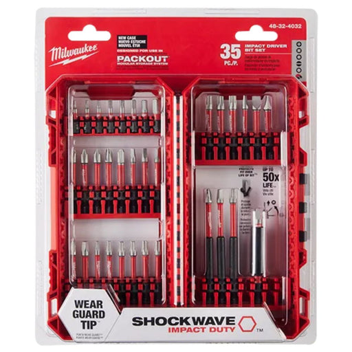 Milwaukee 48-32-4032 Shockwave Impact Duty 35-Piece Driver Bit Set - 2