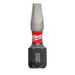 Milwaukee 48-32-4122 SHOCKWAVE™ Impact Square Recess #2 Insert Bits (25 Pack)