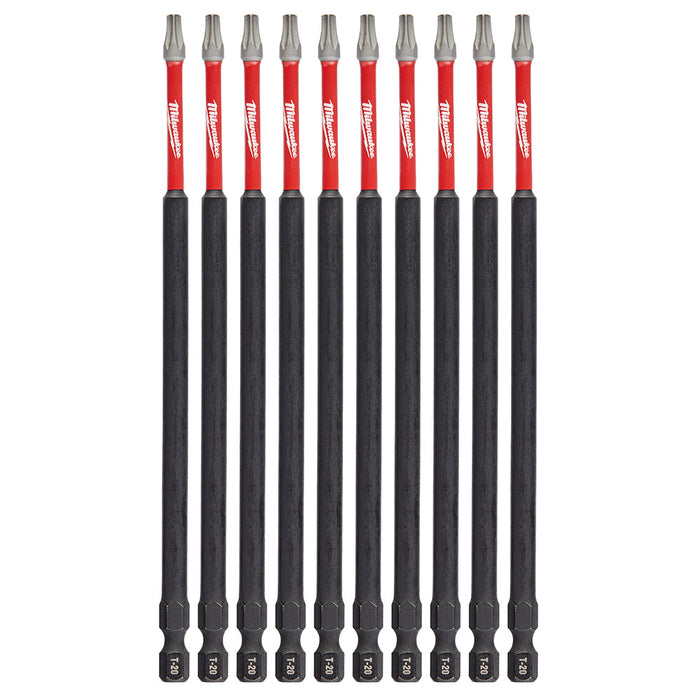 Milwaukee 48-32-4245 Shockwave 6" T20 10 PK