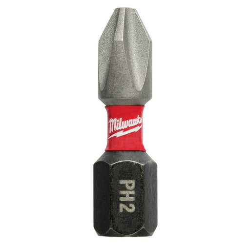 Milwaukee 48-32-4604 SHOCKWAVE 1" PH2 Impact Bit 25PK TIC TAC