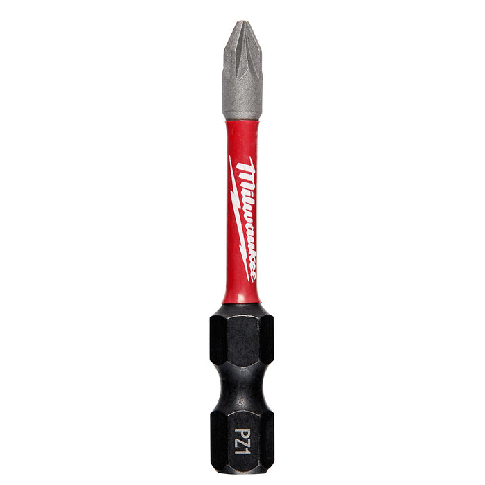 Milwaukee 48-32-4831 SHOCKWAVE™ 2 in. Power Bits PZ1 (3-Piece)