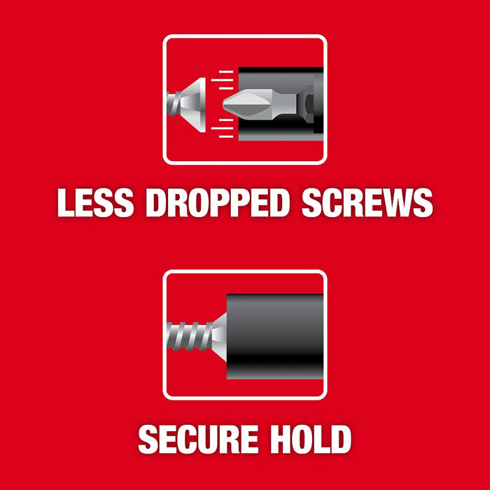 Milwaukee 48-32-7905 SHOCKWAVE Impact Duty 3in. Screw-Holding Bit Holder & Insert Bit Set (4Pc) - 4