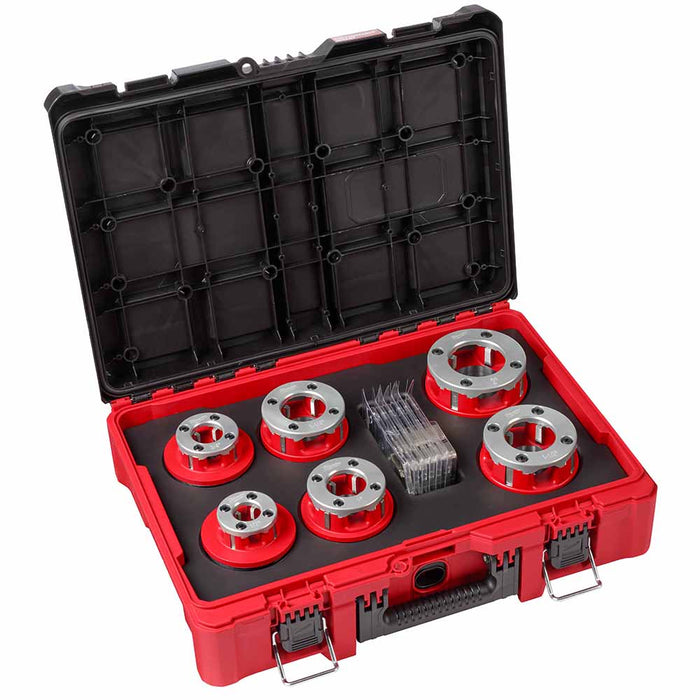 Milwaukee 48-36-1060 1/2" - 2" High Speed NPT Portable Pipe Threading Forged Aluminum Die Head Kit - 2