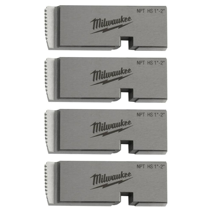 Milwaukee 48-36-1204 1"-2" High Speed NPT Universal Pipe Threading Dies