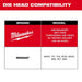 Milwaukee 48-36-1206 1"-2" High Speed FOR STAINLESS NPT Universal Pipe Threading Dies - 3