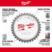 Milwaukee 48-40-4215 5-7/8" 34T Metal Circular Saw Blade 20MM - 5