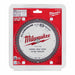 Milwaukee  48-40-4320 6-1/2" 54T ALUMINUM CSB, 5/8" - 12