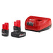 Milwaukee 48-59-2452S M12 REDLITHIUM High Output 2-Battery Starter Kit