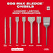 Milwaukee 48-62-4088 SDSMAX 3-1/4" x 12" Tile Chisel - 4