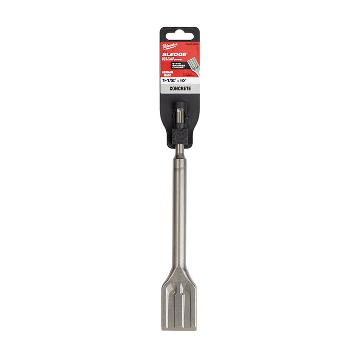 Milwaukee 48-62-6056 SDS-PLUS 1-1/2" x 10" Scaling Chisel Bit - 5