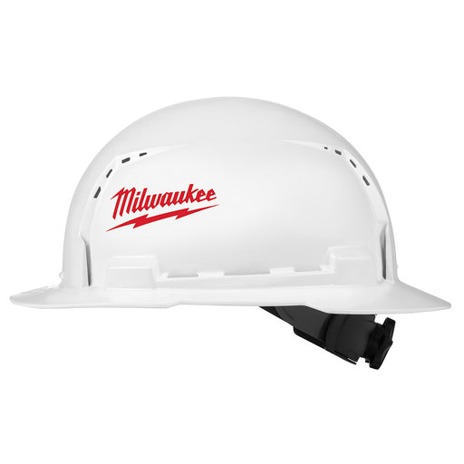 Milwaukee 48-73-1010 Full Brim Hard Hat with BOLT Accessories 
– Type 1 Class C