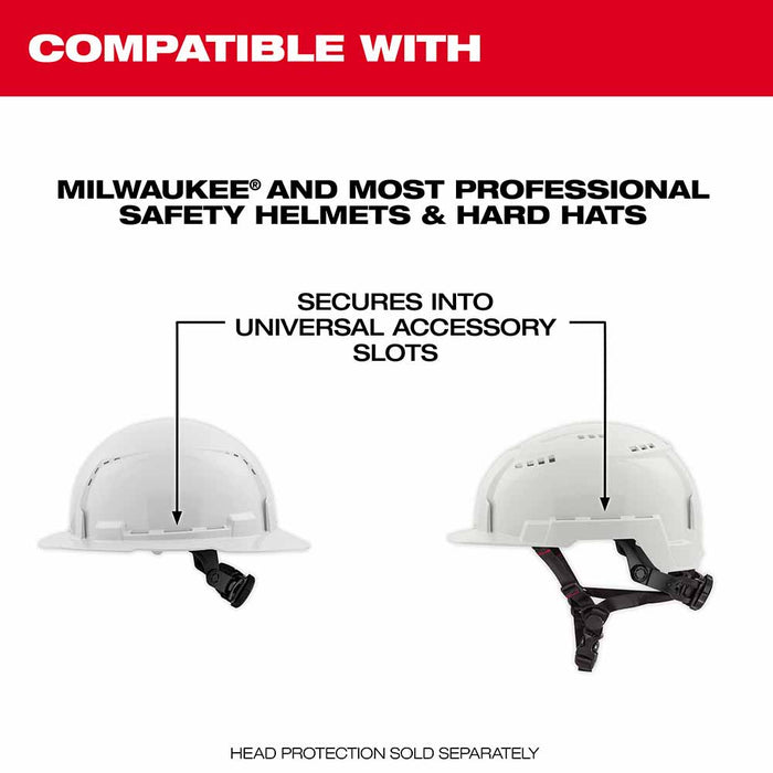 Milwaukee 48-73-1072 Bolt Sun Visor with Sunshade - 10