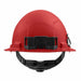 Milwaukee 48-73-1109 Red Full Brim Hard Hat with 4PT Ratcheting Suspension – Type 1 Class E - 3