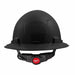 Milwaukee 48-73-1131 Black Full Brim Hard Hat with 6PT Ratcheting Suspension – Type 1 Class E - 2
